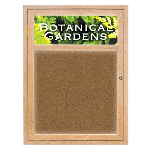 Open Faced Traditional Rounded Corkboard